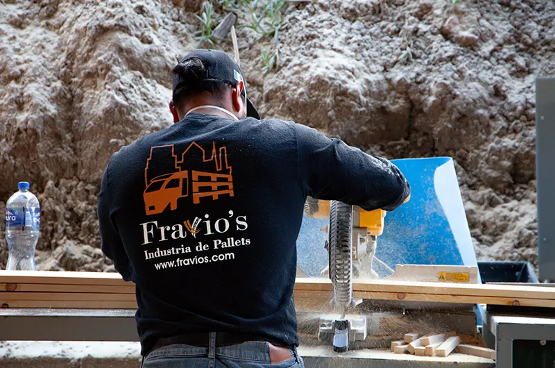 Fabricación de tarimas